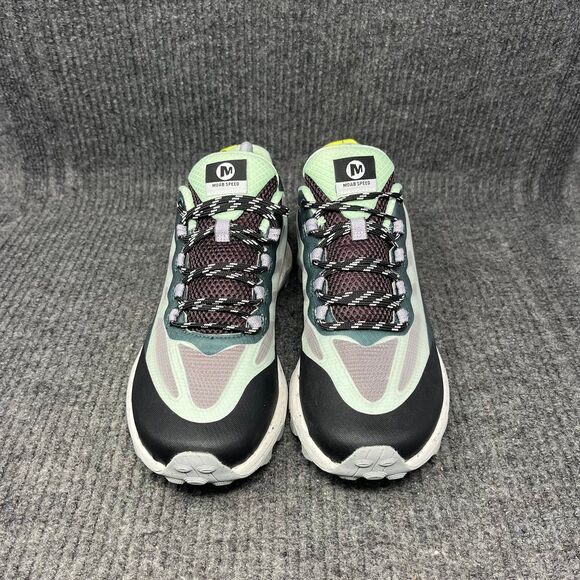 Merrell Moab Speed Jade Multi Athletic Trail Hiking Shoes Womens 9 J500294 - Picture 2 of 8